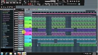 Alonzo ft Maitre gims - Dans son sac fl Studio tutorial with FLP