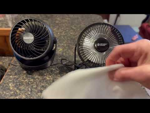 Gaiatop Desk Fan AF-01,It works great! Please watch my video!