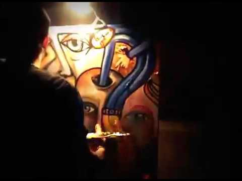 Live Art - Speed Painting Freestyle Artist Joshua Oliveira