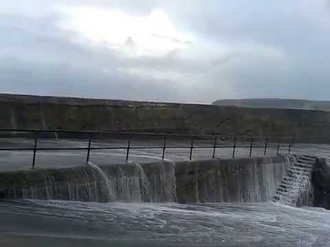 Big waves at Port of Ness, Isle of Lewis