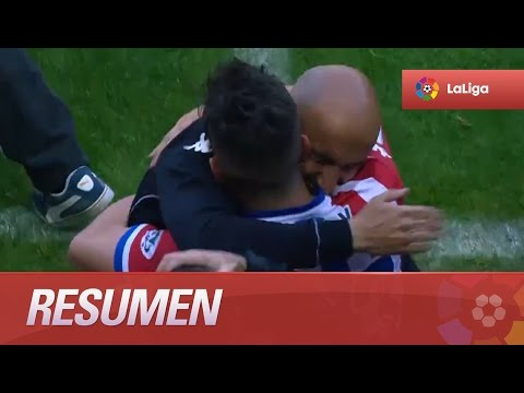 Resumen de Sporting de Gijón (2-0) Villarreal CF