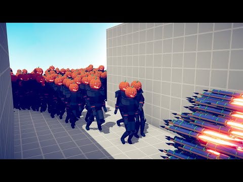 100x HALLOWEEN vs EVERY GOD - TABS | Totally Accurate Battle Simulator 2022