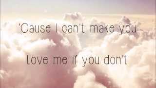 I Can&#39;t Make You Love Me Lyrics - Union J