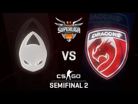 X6TENCE vs DRAGONS E.C. | Superliga Orange CSGO | (SEMIFINAL) | MAPA 2