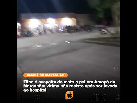 Amapá do Maranhão - Um trágico incidente ocorreu em Amapá do Maranhão, onde um homem foi morto