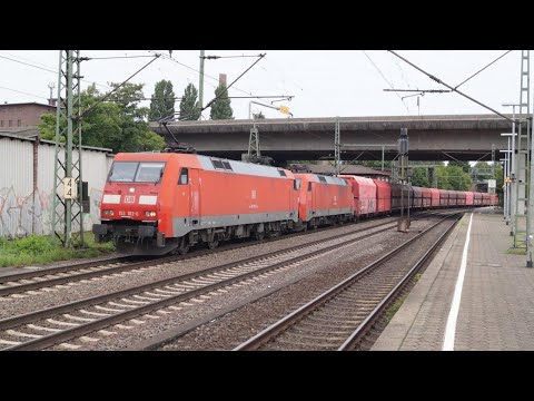 Bahnverkehr in Hamburg Harburg // Trainspotting am 21.08.2021