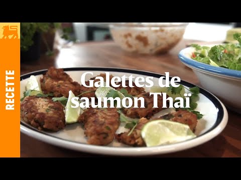 Galettes de saumon Thaï