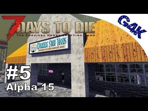 7 Days To Die | Bag Retrieval & Working Tools Stiffy | 7 Days to Die Gameplay Alpha 15 | S08E05