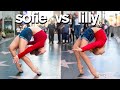 Dance Moms Lilly K vs Sofie Dossi - Funny Contortion Challenge!