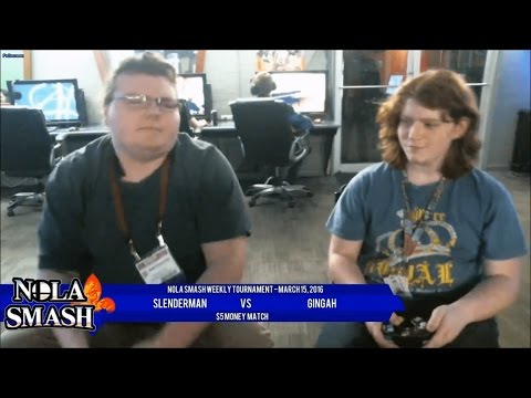 NOLA Smash Weekly Extra 3/15: Money Match - Slenderman vs Gingah