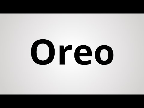 How to Pronounce Oreo