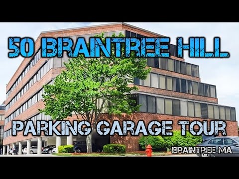Garage Tour of 50 Braintree Hill Office Building - Braintree MA