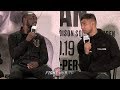 TERENCE CRAWFORD TELLS AMIR KHAN TO HIS FACE "YOU DIDNT QUIT? SO WHAT HAPPENED?"