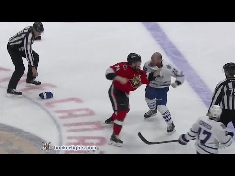 Zach Sill vs Mark Borowiecki Mar 21, 2015