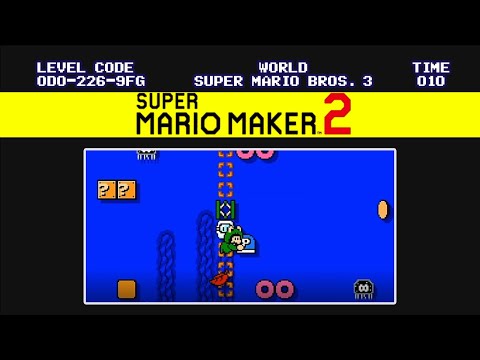 Super Mario Maker 2 | 10s Frog In Water Speedrun