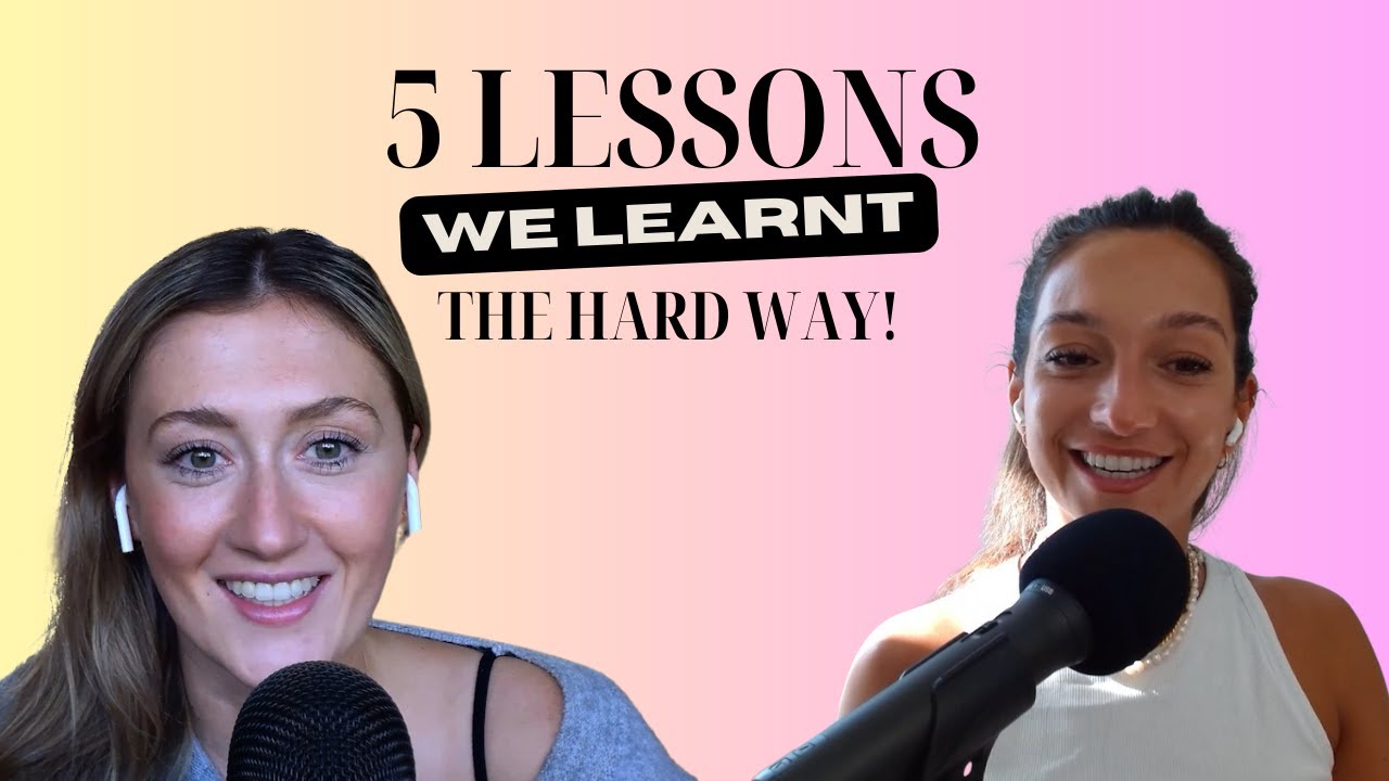 5 Lessons We Learnt the Hard Way!
