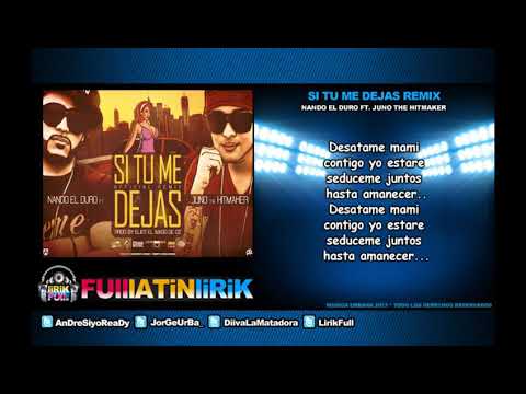 #AKFNAKFNo4 Nam no4 Nando El Duro Ft Juno 'The Hitmaker' - Si Tu Me Dejas  Remix) [Letra].mp4