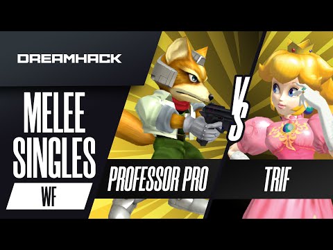 Professor Pro vs Trif - Melee Singles Winners Finals - DreamHack Rotterdam