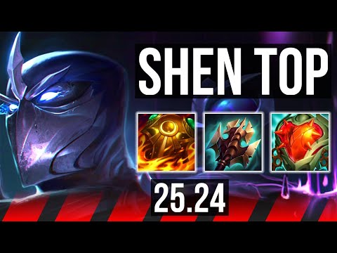 SHEN vs AATROX (TOP) | Good KDA: 12/2/18 | KR Diamond | 25.24