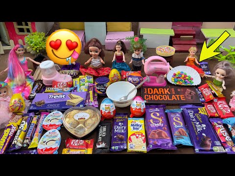 வசந்த காலம் Episode - 274 | Chocolate சமையல்😋 Barbie Doll Chocolate Opening And Cooking barbie show