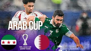 Syria vs Qatar | HIGHLIGHTS Arab Cup | 12/04/2025 | beIN SPORTS USA
