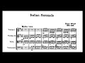 Hugo Wolf - Italian Serenade for string quartet (audio + sheet music)