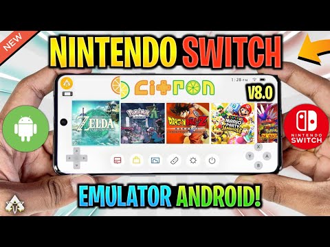 🔥 CITRON EMULATOR ANDROID 8.0 - SETUP/60FPS SETTINGS/GAMEPLAY | NINTENDO SWITCH EMULATOR UPDATE!