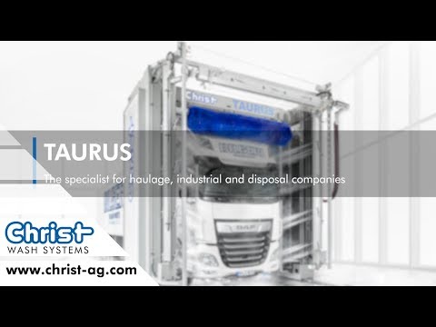 TAURUS commercial vehicle wash unit with JETSTREAM and AEROPRO | #ChristWashSystems