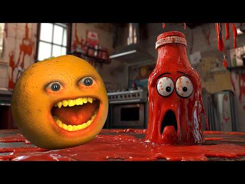 惱人的橙色 - 番茄醬大屠殺超級剪輯！ (Annoying Orange - Ketchup Massacre Supercut!)