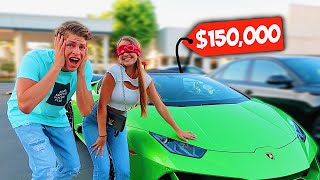 Buying EVERYTHING Lexi Touches Blindfolded!!