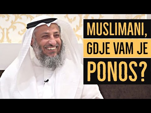 MUSLIMANI, GDJE VAM JE PONOS? | Dr. Osman El-Hamis