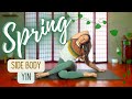 30 Minute Springtime Yin Yoga For The Side Body Liver Gallbladder Meridians