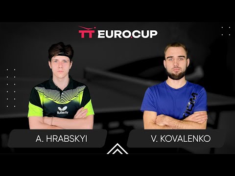 13:45 Andrii Hrabskyi - Viacheslav Kovalenko 18.10.2025 TT Euro.Cup Ukraine Master. TABLE 3