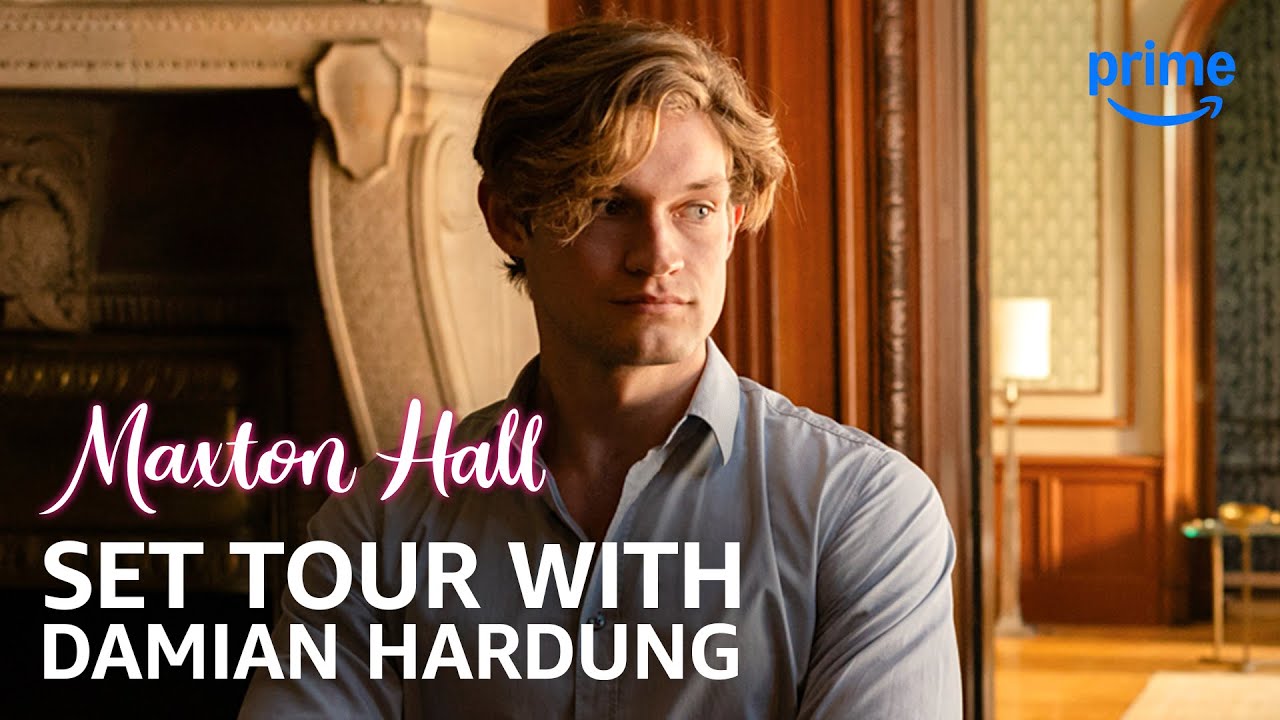Maxton Hall Set Tour with Damian Hardung | Prime Video