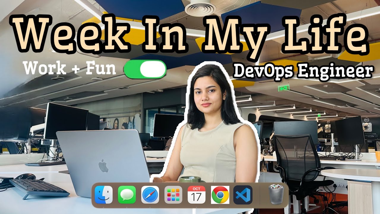 A week in the life of DevOps Engineer Vlog | Work + Office Party 💻 🎉