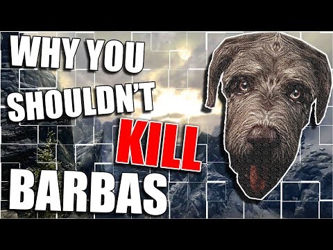 Why You Shouldn't Kill Barbas | Hardest Decisions in Skyrim | Elder Scrolls Lore