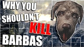 Why You Shouldn't Kill Barbas | Hardest Decisions in Skyrim | Elder Scrolls Lore
