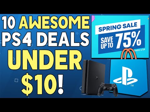 10 AWESOME PSN GAME DEALS UNDER $10 RIGHT NOW - Super Cheap PS4 Games