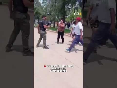 🚨 Un DIPUTADO NACIONAL fue denunciado por AGREDIR a MILITANTES y a un CAMARÓGRAFO | Cadena 3