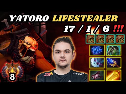 🔥 YATORO Lifestealer Hard Carry Highlights GODLIKE 900+🔥 GPM XPM Immortal 8 YATOROGOD - Dota 2