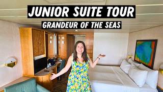 Grandeur of the Seas Junior Suite Cabin Tour | What we really thought of it!