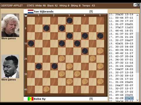 Baba Sy vs Ton Sijbrands | KNDB World Championship 1972