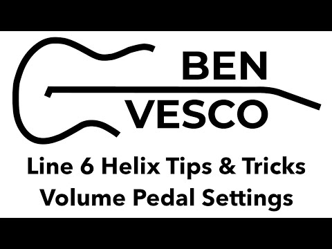 Line 6 Helix Tips: Volume Pedal Settings