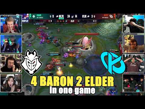 Streamers React to The Most Insane LEC Finals - G2 vs KC | LEC Versus Grand Finals