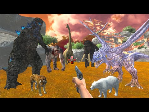 Godzilla vs Kong Destoroyah BRACHIOSAURUS Pregnant Animation Monsterverse planet of King monster