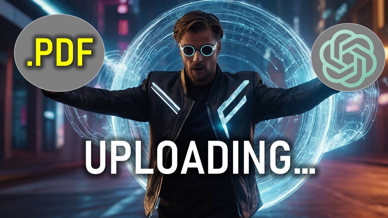 ChatGPT Upload PDF Files easy how-to [ Two Method Tutorial ]