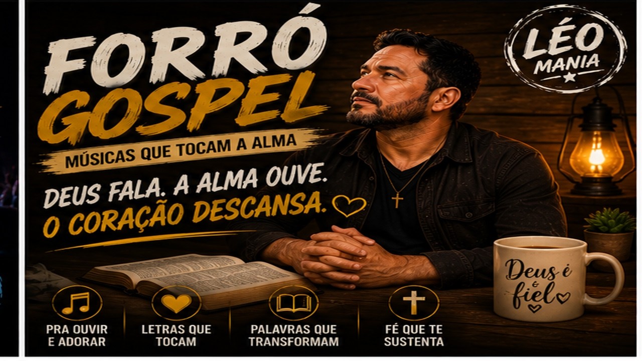 FORR? GOSPEL - DEUS FALA, A ALMA OUVE, O CORA??O DESCANSA.