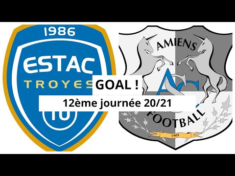 Troyes - Amiens [2-(1)] GOAL 80' (Stiven Mendoza) 12ème journée 2020/21