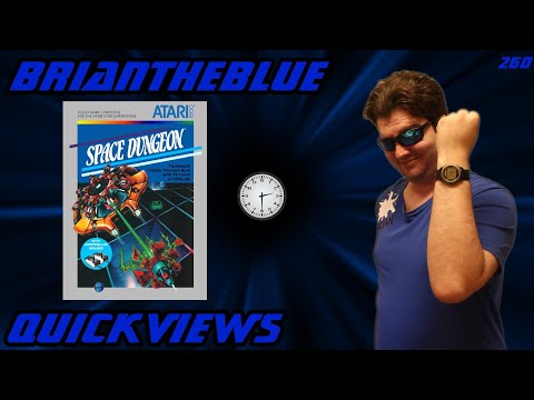 Space Dungeon (Atari 5200) - BrianTheBlue Quickviews Episode 260