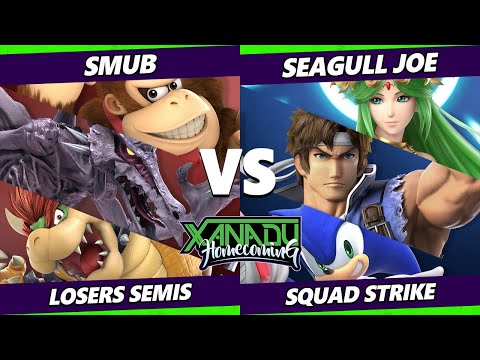 Homecoming 500 Losers Semis - smub Vs. Seagull Joe - Squad Strike - SSBU